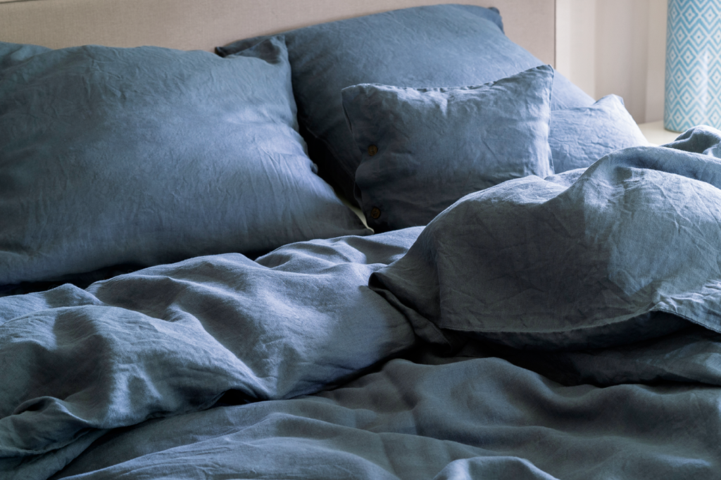 Bettwaescheserie Louredo blau Bettwaescheserie Louredo blau